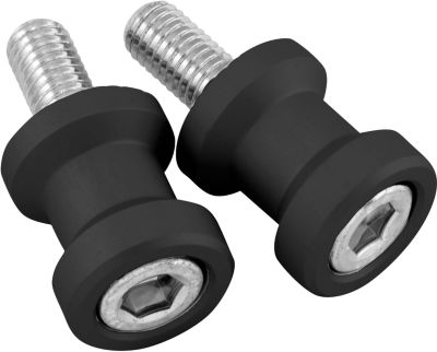 BIKEMASTER PLASTIC OVER ALUMINUM HEAVY DUTY REAR SPOOL KIT -  Motorcycle Swingarm Spools 