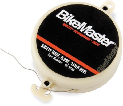 BIKEMASTER SAFETY WIRE - .032 1/4LB REEL -  Motorcycle Tools And Maintenance 