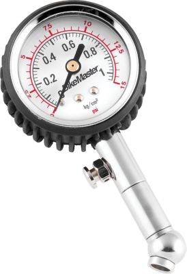 BikeMaster Dial Gauge - 0-15 PSI