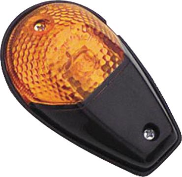 BIKEMASTER UNIVERSAL FLUSH MOUNT BLACK MINI MARKER LIGHTS -  Motorcycle Accent Lighting 