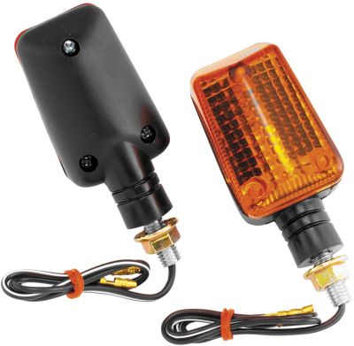 BIKEMASTER UNIVERSAL MINI STALK BLACK MINI MARKER LIGHTS -  Motorcycle Accent Lighting 