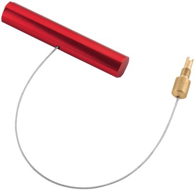 BIKEMASTER TIRE VALVE PULLER WITH ALUMINUM HANDLE - 