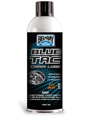 BEL-RAY BLUE TAC CHAIN LUBE - 400ML -  Motorcycle Accessories 