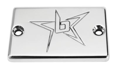 BLINGSTAR BRAKE RESERVOIR COVER - POLISHED ALUMINUM - 