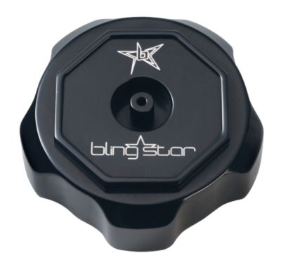 BLINGSTAR GAS CAP - ANODIZED BLACK