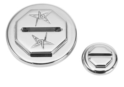 BLINGSTAR IGNITION PLUG SET - POLISHED ALUMINUM - ATV Parts & Accessories
