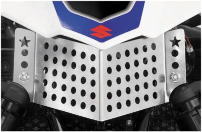 BLINGSTAR MUD SCREEN - POLISHED ALUMINUM - ATV Bumpers