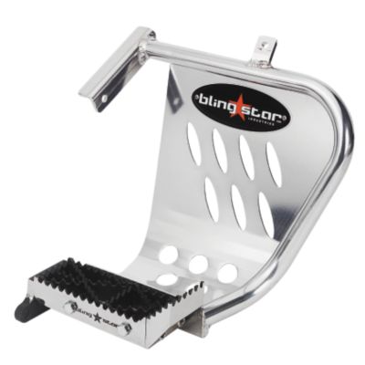 BLINGSTAR NOTORIOUS HEEL GUARD - POLISHED ALUMINUM - 