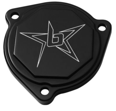 BLINGSTAR STARTER COVER - ANODIZED BLACK - 