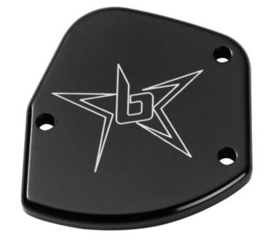 BLINGSTAR THROTTLE COVER - ANODIZED BLACK