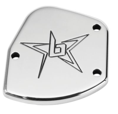 BLINGSTAR THROTTLE COVER - POLISHED ALUMINUM -  ATV Bars And Controls  