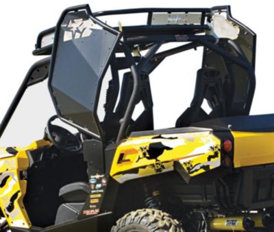BLINGSTAR VERTICAL SUICIDE DOORS - TEXTURED BLACK - Utility ATV Covers And Roofs