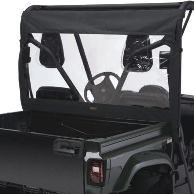 CLASSIC ACCESSORIES UTV REAR WINDOW - BLACK - Utility ATV Wind Shields