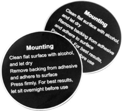 CONTOUR MOUNT ADHESIVE - ATV Helmet Cameras