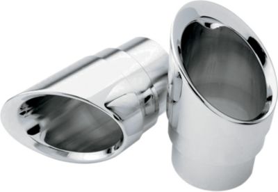 COBRA BILLET 2.5 MUFFLER TIP - Cruiser Exhaust Accessories