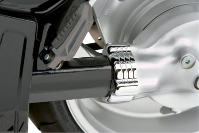 COBRA BILLET DRIVESHAFT BOLT COVER - SWEPT - Cobra Parts & Gear