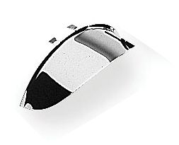 COBRA BULLET SPOTLIGHT VISOR - 4 1/2 IN - Cruiser Headlights