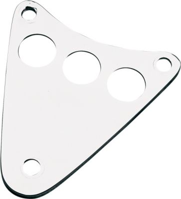COBRA COBRA DASH PLAQUE - SMOOTH -  Cruiser Dash And Gauges 