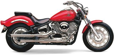 COBRA DRAG PIPE SLIP-ON EXHAUST -  Metric Cruiser Slip On Exhaust Systems 
