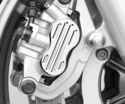 COBRA FRONT BRAKE CALIPER CAP - FLUTED - Cruiser Calipers