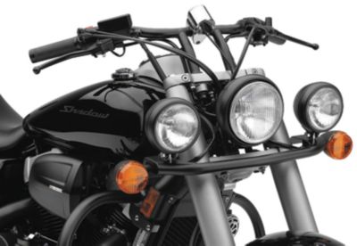 COBRA LIGHTBAR - BLACK - Cruiser Motorcycle Light Bars