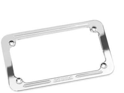 COBRA BILLET LICENSE PLATE FRAME - 4.5 X 7 - Cruiser License Plate