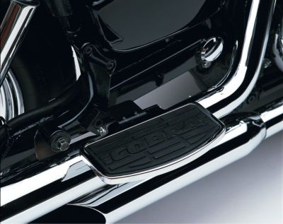 COBRA PASSENGER FLOORBOARDS - CHROME - Cobra Parts & Gear