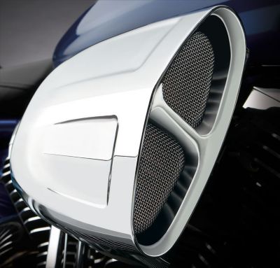COBRA POWRFLO AIR INTAKE SYSTEM - CHROME - Cruiser Air Cleaner Kits