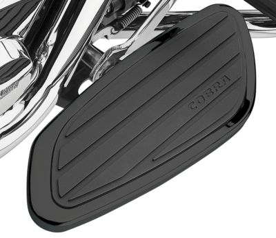 COBRA PASSENGER FLOORBOARDS - BLACK - Bell Sx-1 Scattered Helmet