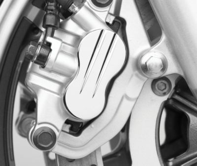 COBRA REAR BRAKE CALIPER CAP - SWEPT - Cruiser Calipers