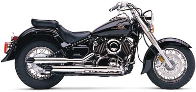 COBRA SLASH CUT SLIP-ON EXHAUST -  Metric Cruiser Slip On Exhaust Systems 