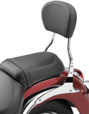 COBRA SHORT ROUND SISSY BAR - CHROME - Cruiser Sissy Bars