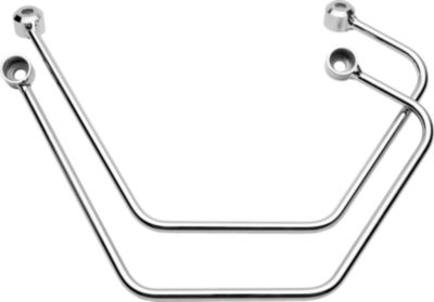 COBRA SADDLEBAG SUPPORTS - CHROME