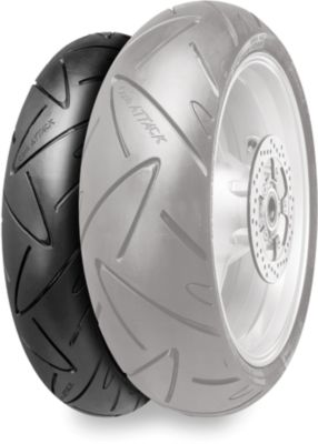 CONTINENTAL ROAD ATTACK FRONT TIRE - 120/70ZR17 - 