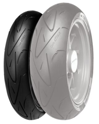 CONTINENTAL SPORT ATTACK HYPERSPORT RADIAL FRONT TIRE - 120/70ZR17 - 
