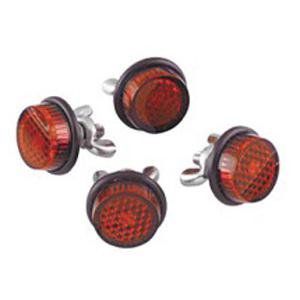 CHRIS PRODUCT MINI REFLECTORS RED - 
