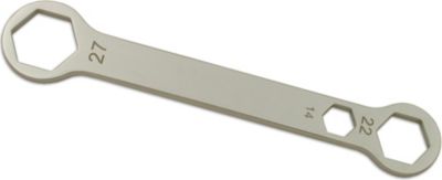 CRUZTOOLS COMBO AXLE WRENCH - 22mm X 27mm - 
