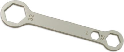 CRUZTOOLS COMBO AXLE WRENCH - 22mm X 32mm - 