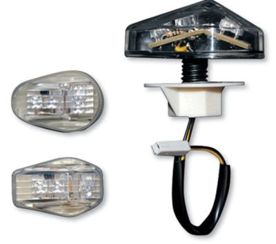 COMPETITION WERKES LIGHT WERKES LED MARKER LIGHT - CLEAR -  Motorcycle Accent Lighting 