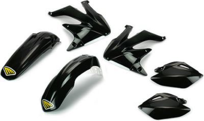 CYCRA POWERFLOW PLASTIC KIT - BLACK - Dirt Bike Plastics And Plastic Kits 