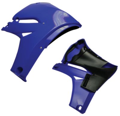 CYCRA POWERFLOW RADIATOR SHROUDS 10+ YZ450F - BLUE