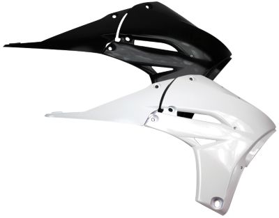 CYCRA POWERFLOW RADIATOR SHROUDS 10+ YZ450F - BLACK - 