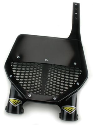 CYCRA STADIUM 1/2 VENT NUMBER PLATE - BLACK - 