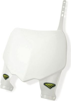 CYCRA STADIUM NUMBER PLATE - WHITE - Dirt Bike Front Number Plates