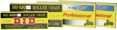 DID 520 HEAVY DUTY CHAIN - 120 LINKS - Utility ATV Chains And Master Links