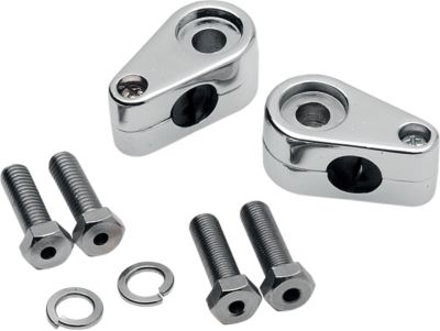 DRAG SPECIALTIES RAIL CLAMP LIGHT MOUNTS - Cruiser Mounts And Connectors