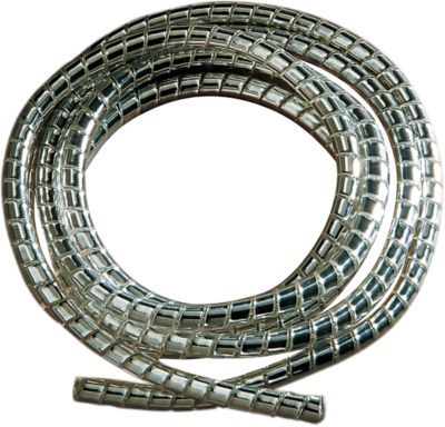 DRAG SPECIALTIES CHROME CABLE/WIRE COVERING - 3/16