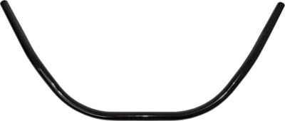 DRAG SPECIALTIES 1 BEACH BAR BLACK DIMPLED HANDLEBAR