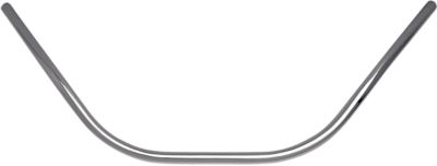 DRAG SPECIALTIES 1 BEACH BAR CHROME DIMPLED HANDLEBAR - Liquid Image Impact Replacement MX Strap