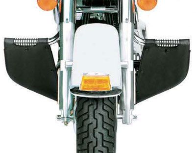 DRAG SPECIALTIES LOWERS FOR LINDBY HIGHWAY BARS - PLAIN